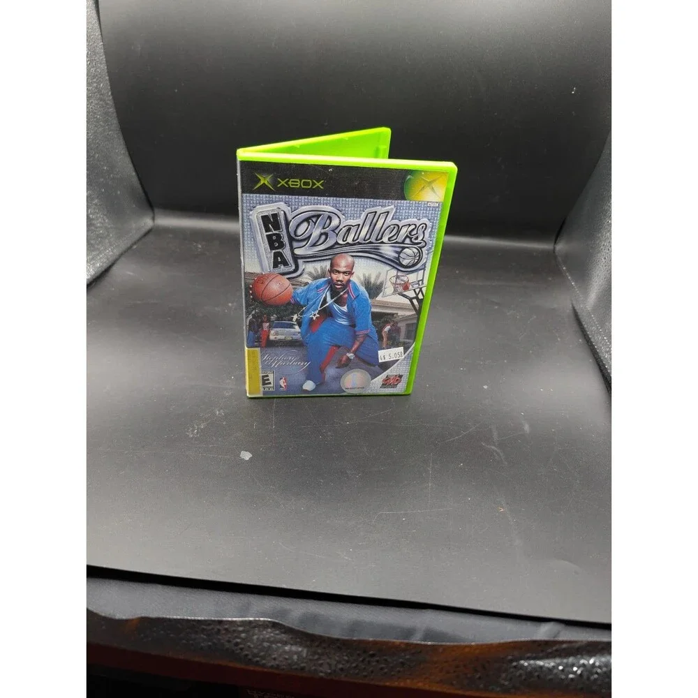 NBA Ballers Original Xbox CIB Disc Case Manual Midway Basketball